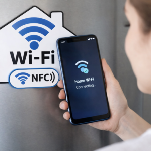 Magnes WiFi na lodówkę NFC